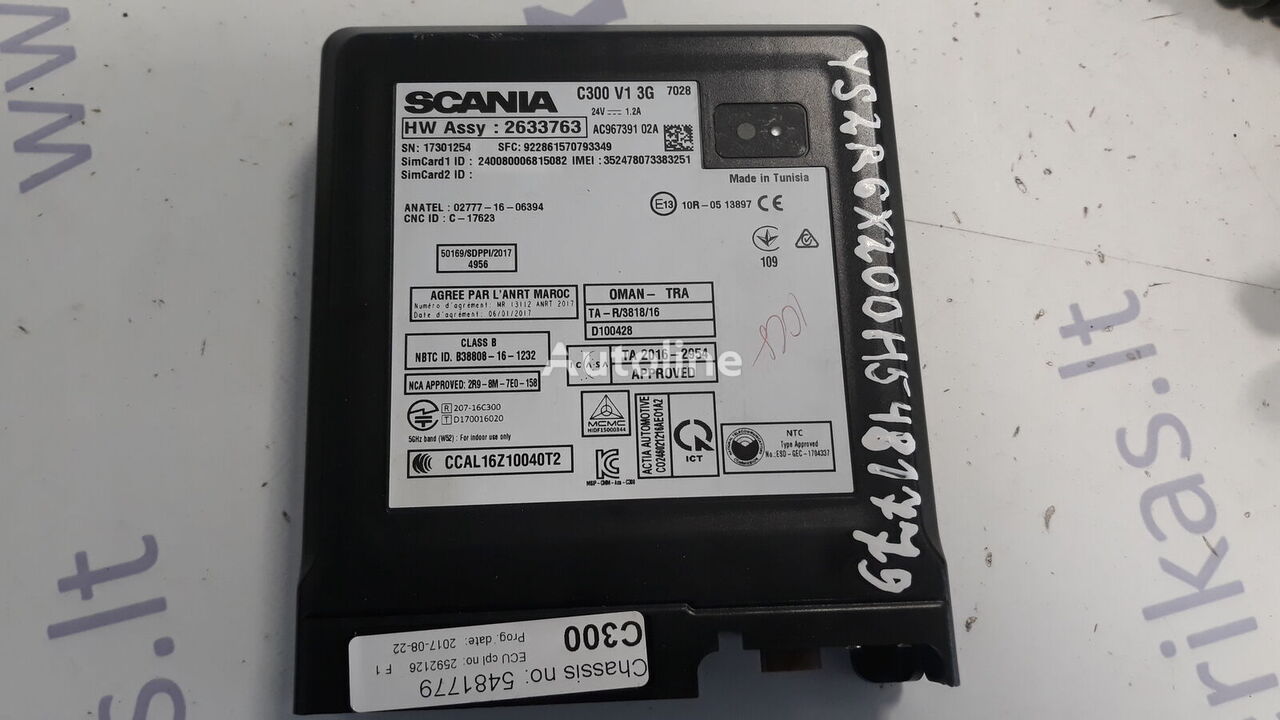 unité de commande Scania RTC C300 control unit pour tracteur routier Scania R