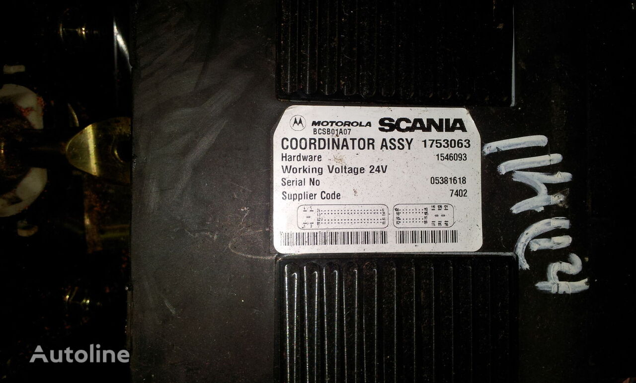 unité de commande Scania T, P, G, R series COO unit, COO 6, Coordinator ASSY, 1729188, 15 pour tracteur routier Scania R