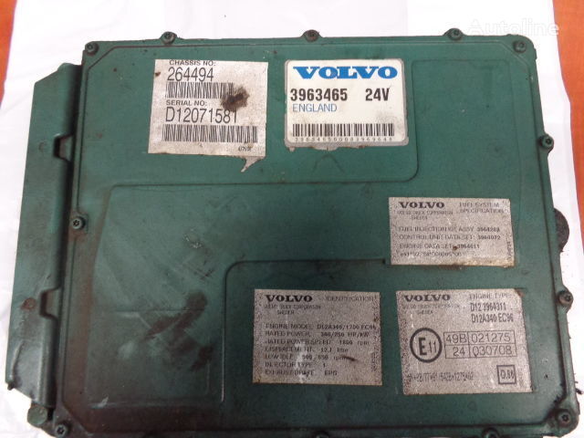 unité de commande Volvo FH12 engine control unit ECU, EDC 1677904, 8170700, 8148335, 814 pour tracteur routier Volvo FH12