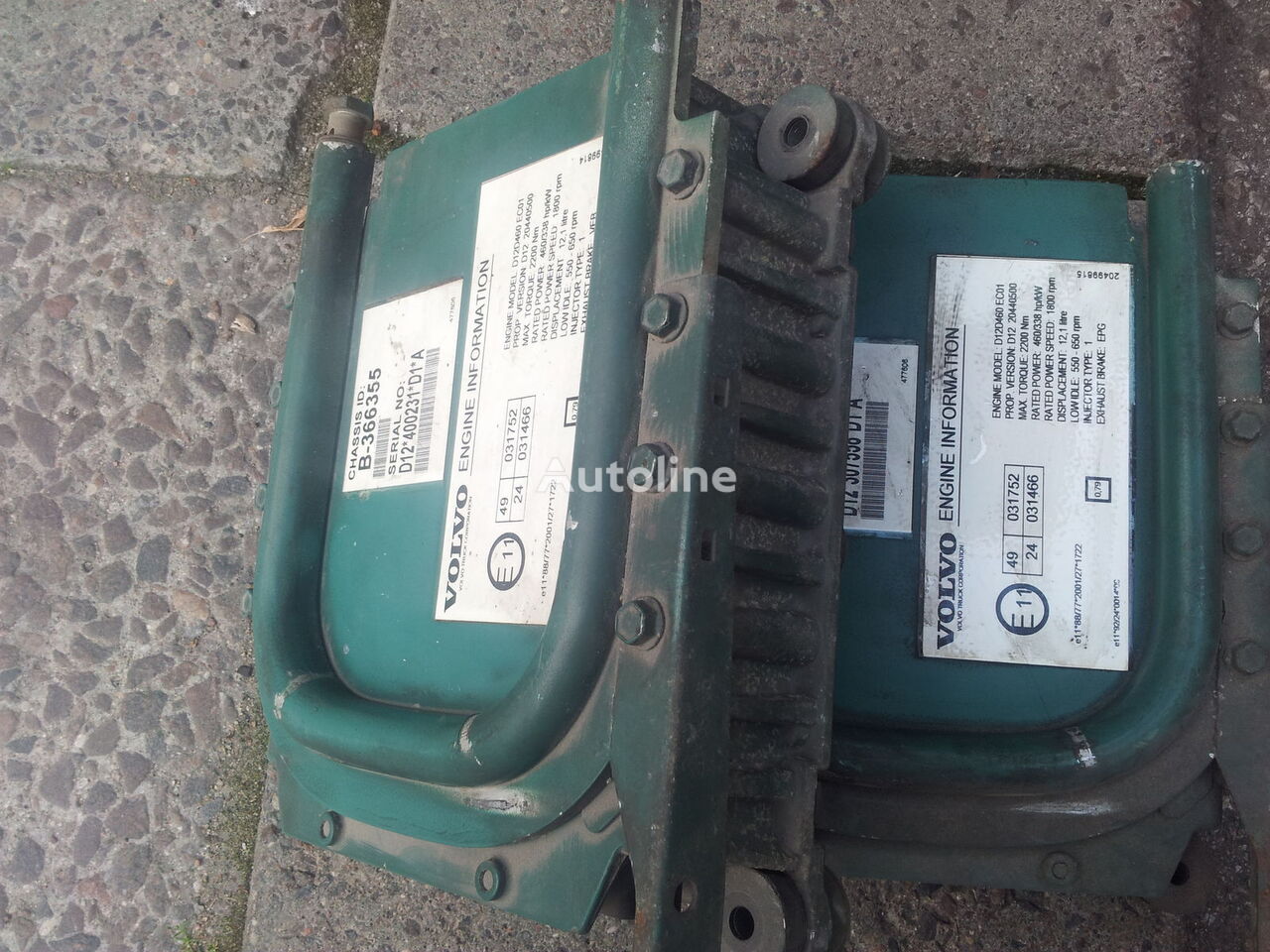 unité de commande Volvo FH13, FM12 EURO3 D12D, EDC, ECU, D12D420, D12D460, D12D380, engi pour tracteur routier Volvo FH12