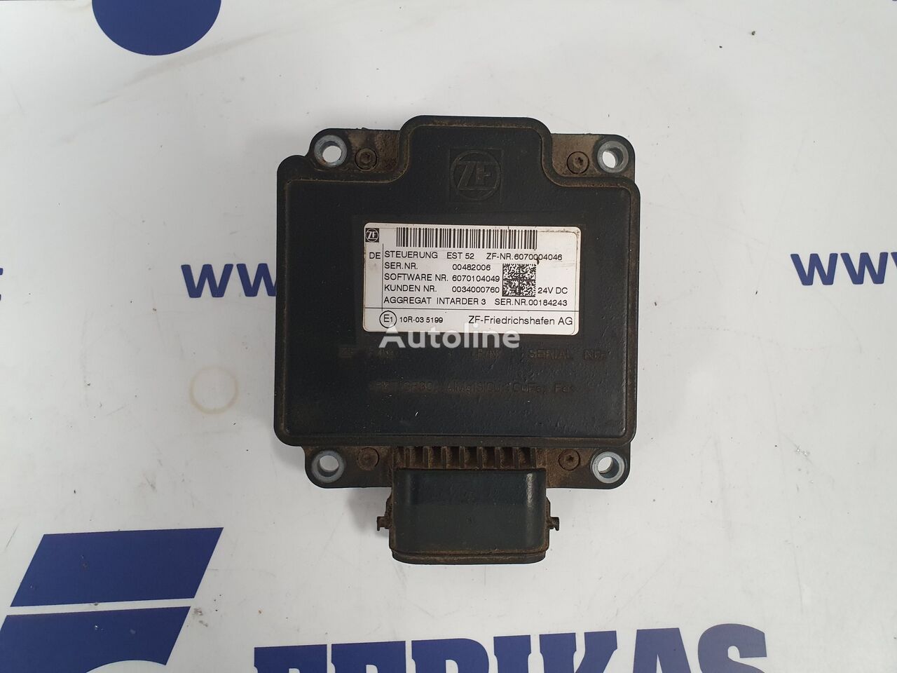 unité de commande ZF Intarder control unit EST54 EST52 pour tracteur routier MAN TGX