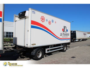 remorque frigorifique Chereau + 2 AXLE + Carrier + Dhollandia Lift