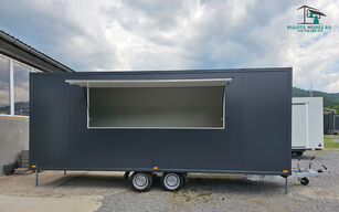 remorque magasin Food trailer - 6m - 2700 kg neuve