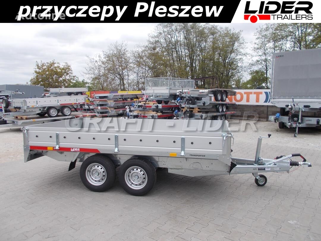 remorque plateau Temared TM-086 przyczepa Transporter 3217/2C, 325x171x30cm, ciężarowa, t neuve