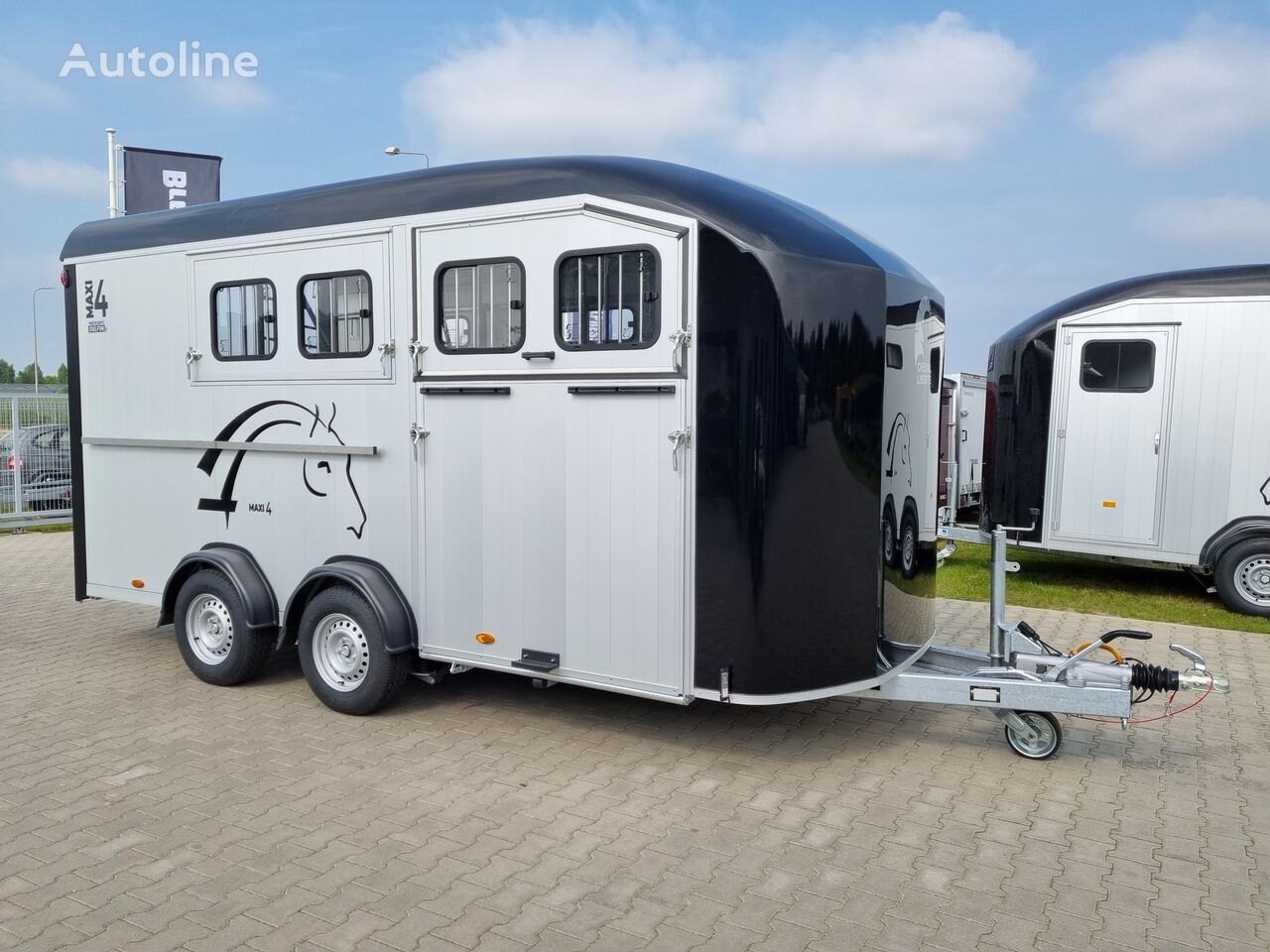 remorque pour chevaux Cheval Liberté Optimax Maxi 4 horse trailer 3.5T przyczepa na 4 konie siodlarni neuve