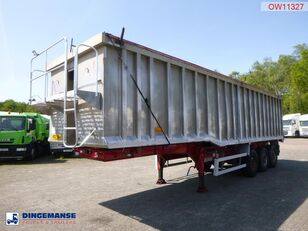 semi-remorque benne Wilcox Tipper trailer alu 55 m3 + tarpaulin