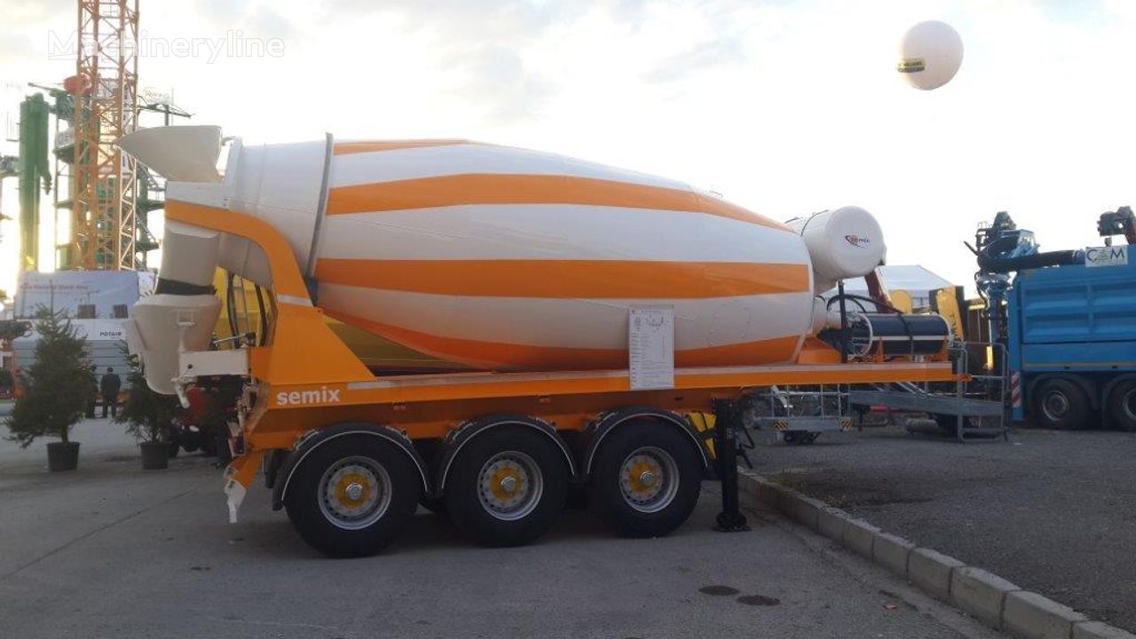 semi-remorque malaxeur Semix 12 m³ Semi Trailer Beton Mixer neuf