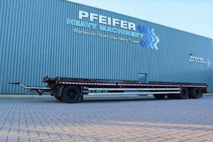 semi-remorque plateforme GS Meppel AC-2800L Dutch Registration, 3 Axles, 20t Loading