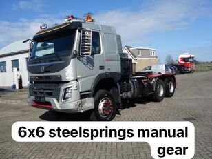 tracteur routier Volvo FMX 500 6X6 MANUAL GEAR STEELSPRINGS