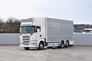 transport de chevaux Scania R 500 TIERTRANSPORTWAGEN 7,10m / 4STOCK