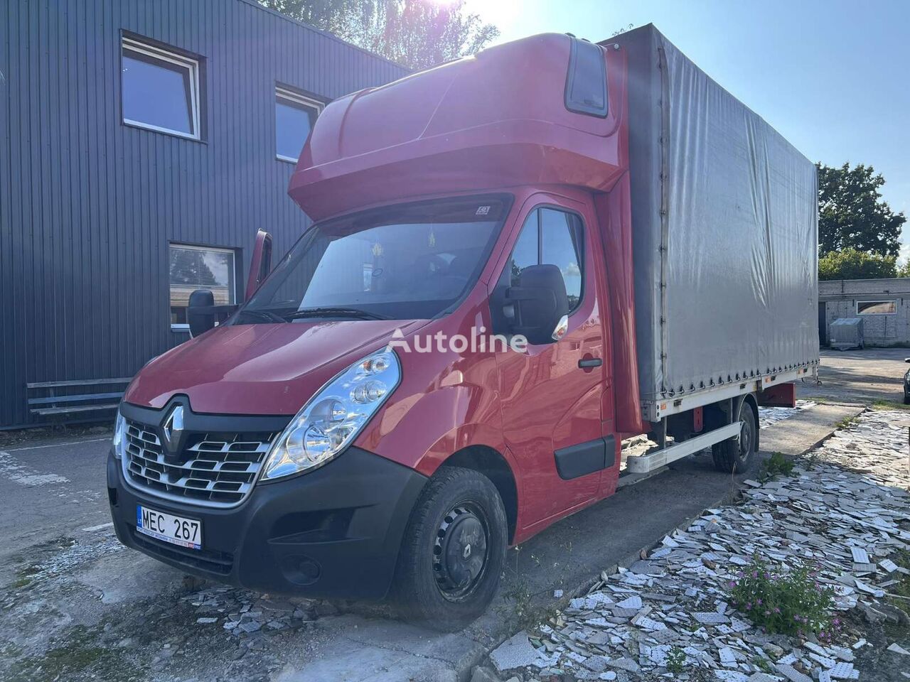 Camion bâché Renault Master Pritsche + Plane à vendre Hongrie Budapest,  AL36235