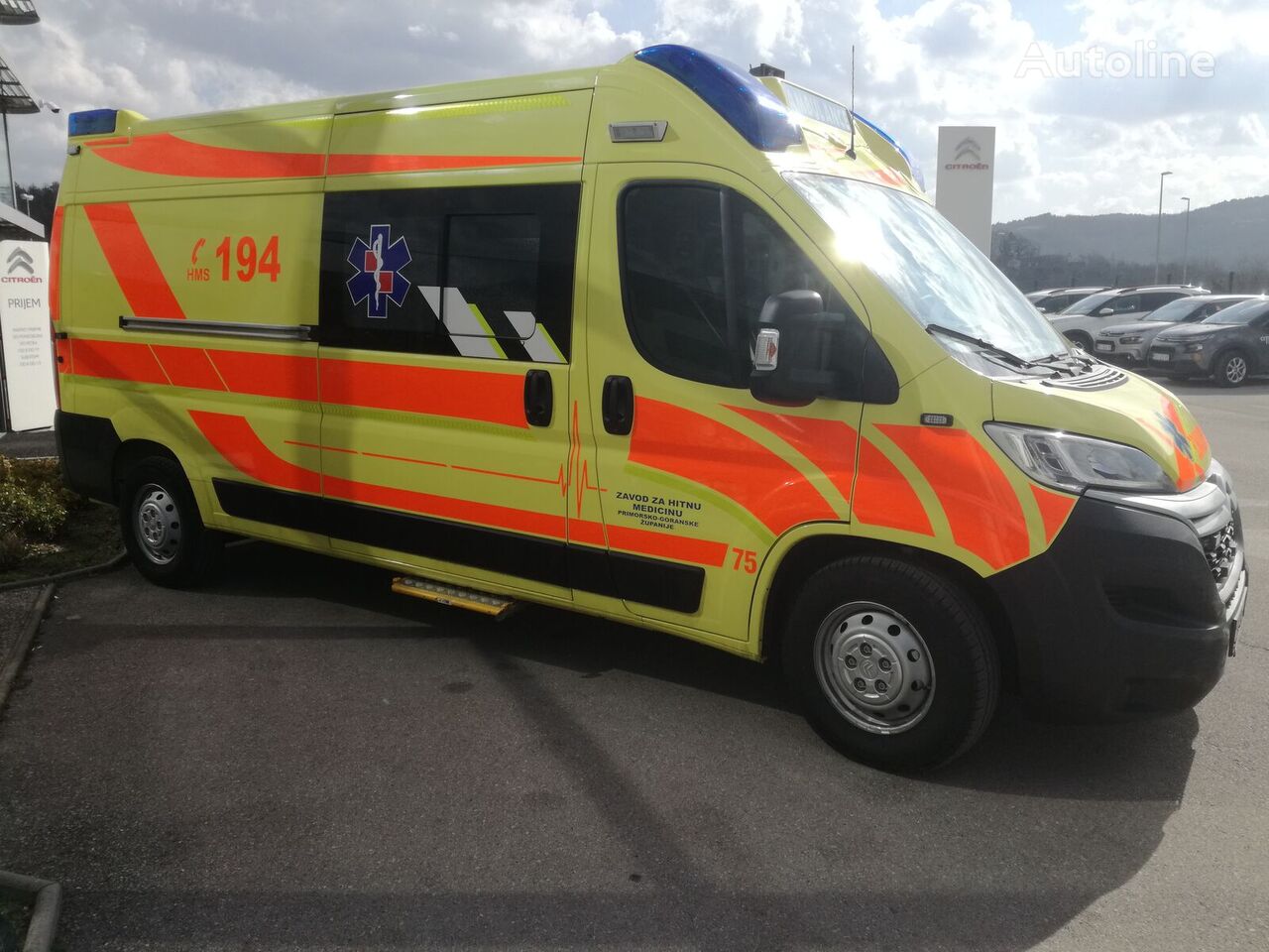 ambulance Citroen Jumper L3H2 neuve