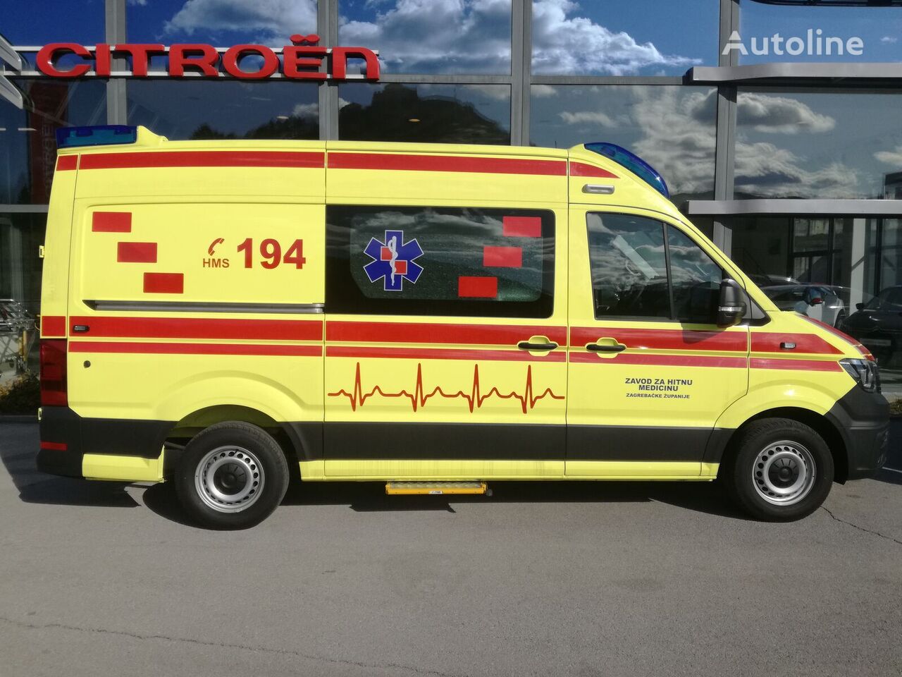 ambulance Volkswagen Crafter L3H2 neuve