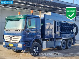 camion de vidange Mercedes-Benz Actros 2636 6X4 NL-Truck Reschwitzer Saugbagger Big-Axle Euro 3